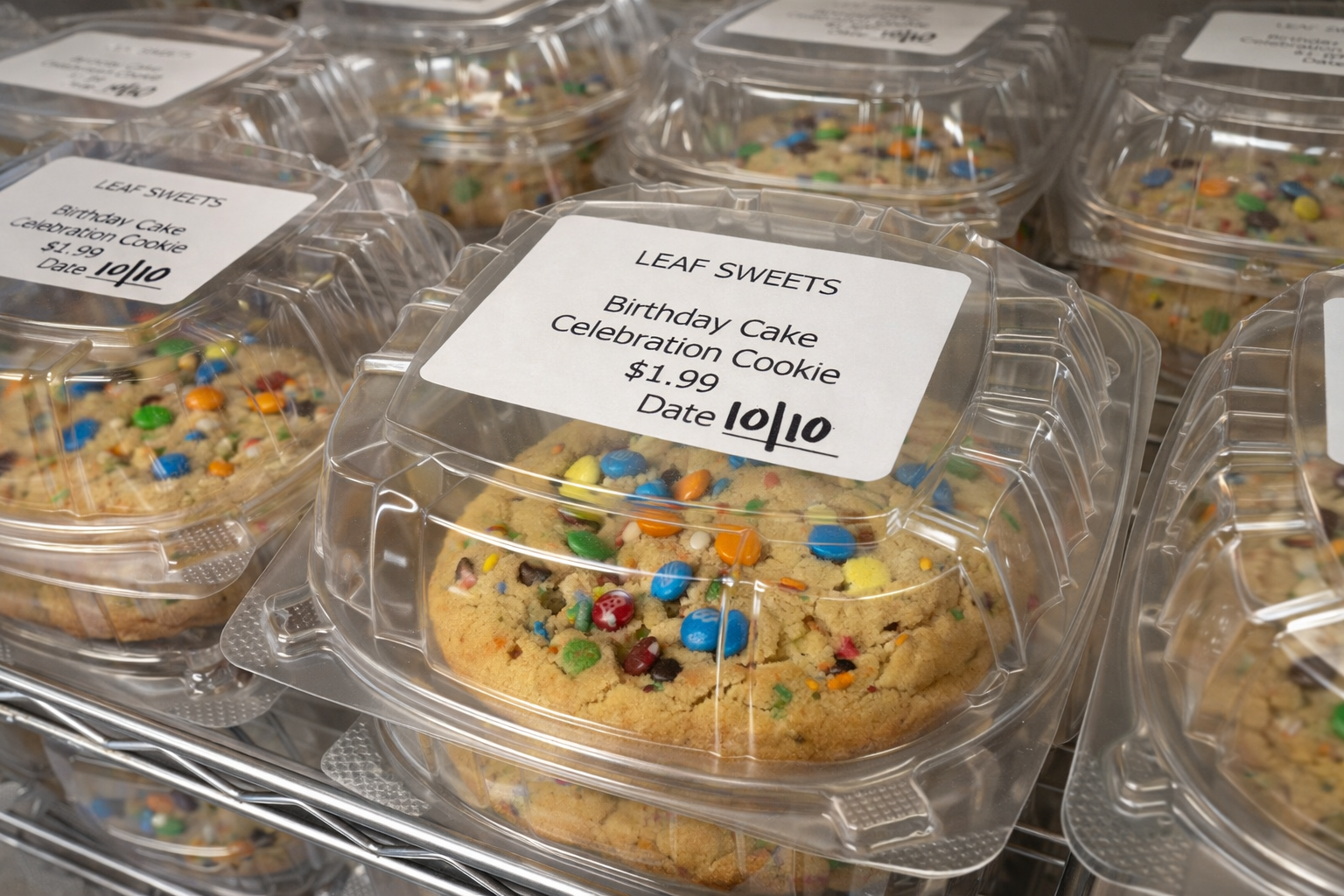 Birthday cake celebration cookie